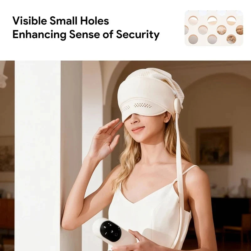 Head & Eye Massager Air Compression & Heat Cordless