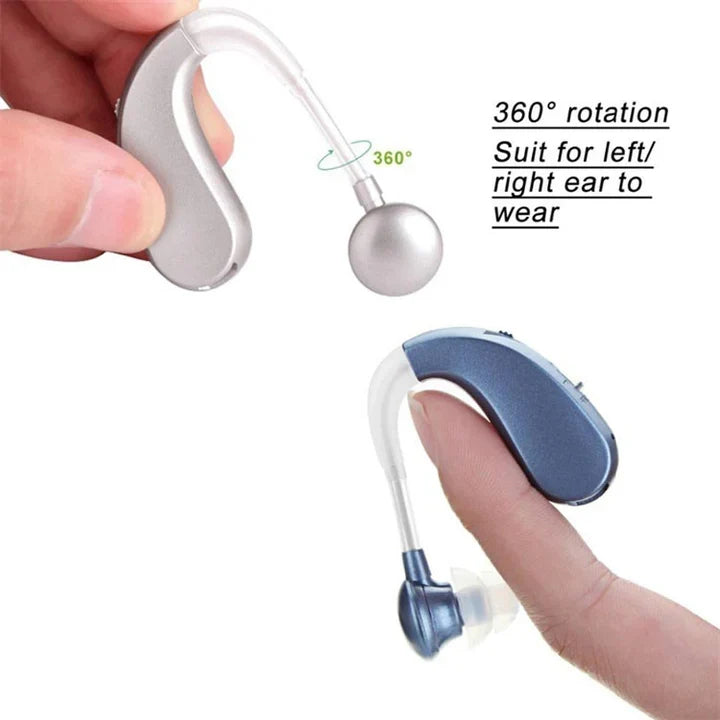 Hearing Aids Bluetooth & Rechargeable Noise Reduction