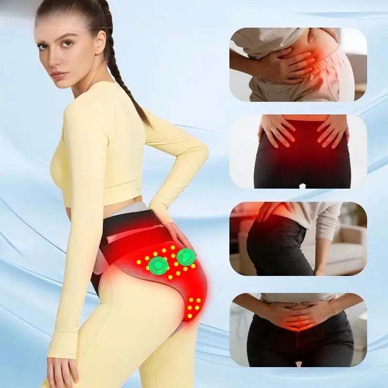 Heated Briefs Targeted Red Light Heat 3 Levels