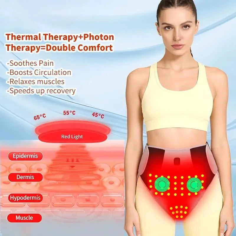 Heated Briefs Targeted Red Light Heat 3 Levels