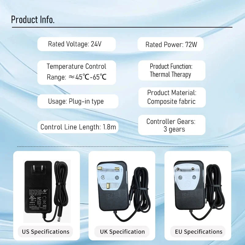 Heated Briefs Targeted Red Light Heat 3 Levels