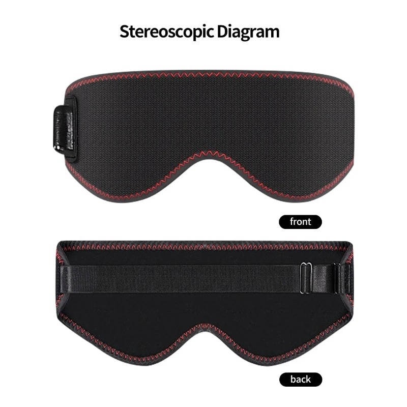 Heated Eye Mask USB Powered Adjustable Warmth