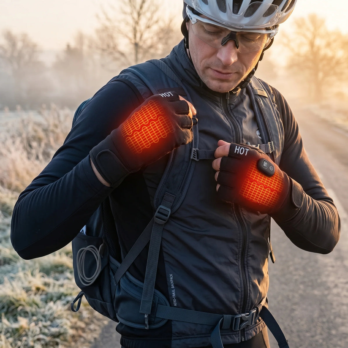 Heated Gloves Rechargeable & Adjustable Heat