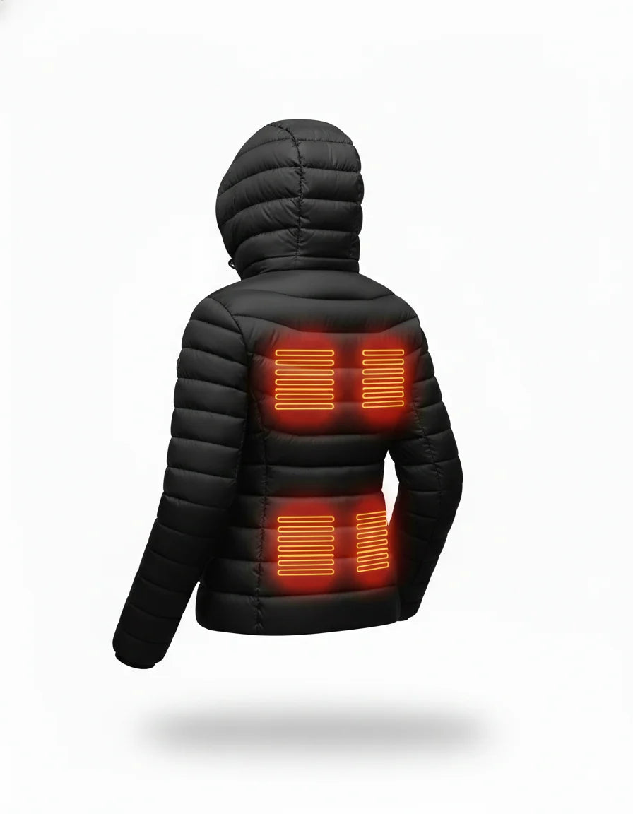 Heated Jacket USB Rechargeable Targeted Heat Zones
