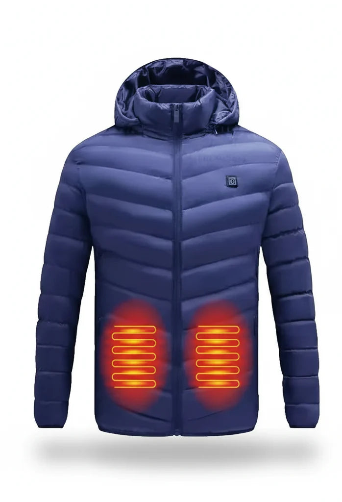 Heated Jacket USB Rechargeable Targeted Heat Zones