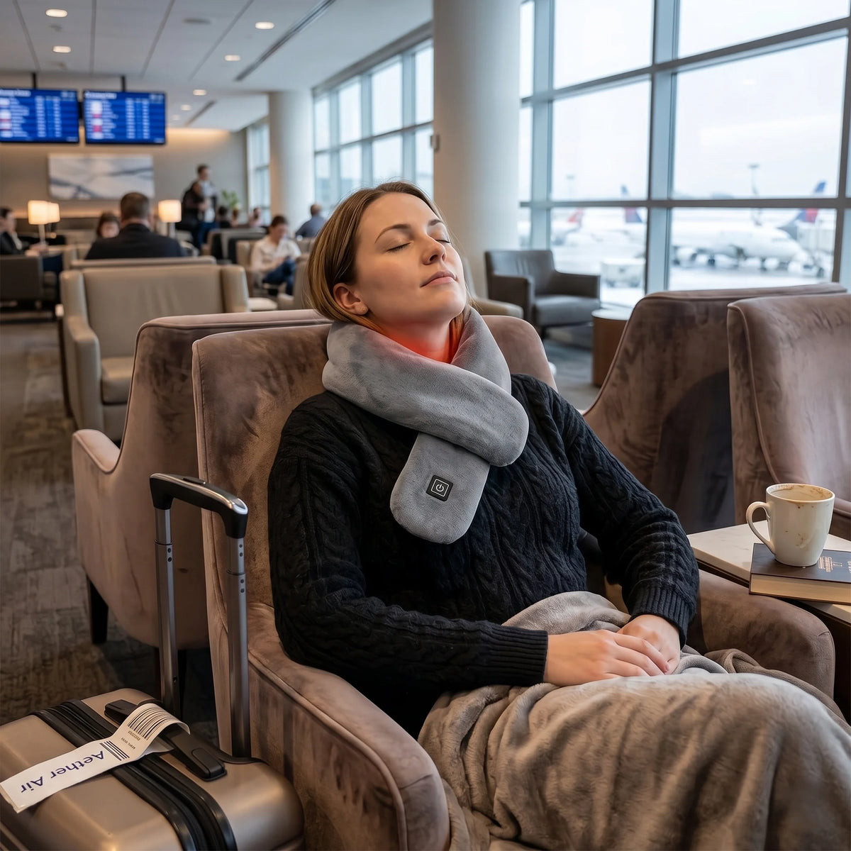 Heated Scarf Adjustable Temperature Extension Cord