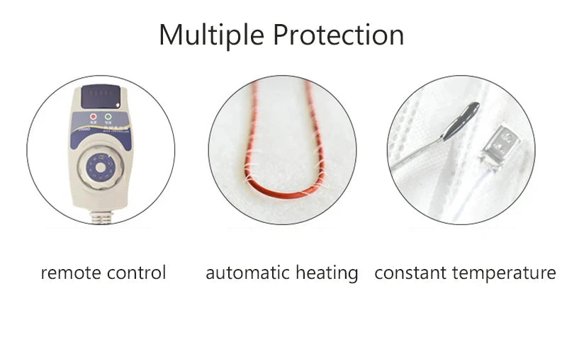 Heated Seat Cushion Jade & Tourmaline 8 Heat Levels