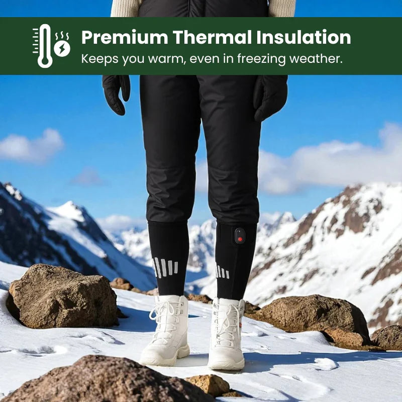 Heated Socks Wireless Battery-Powered Adjustable Heat
