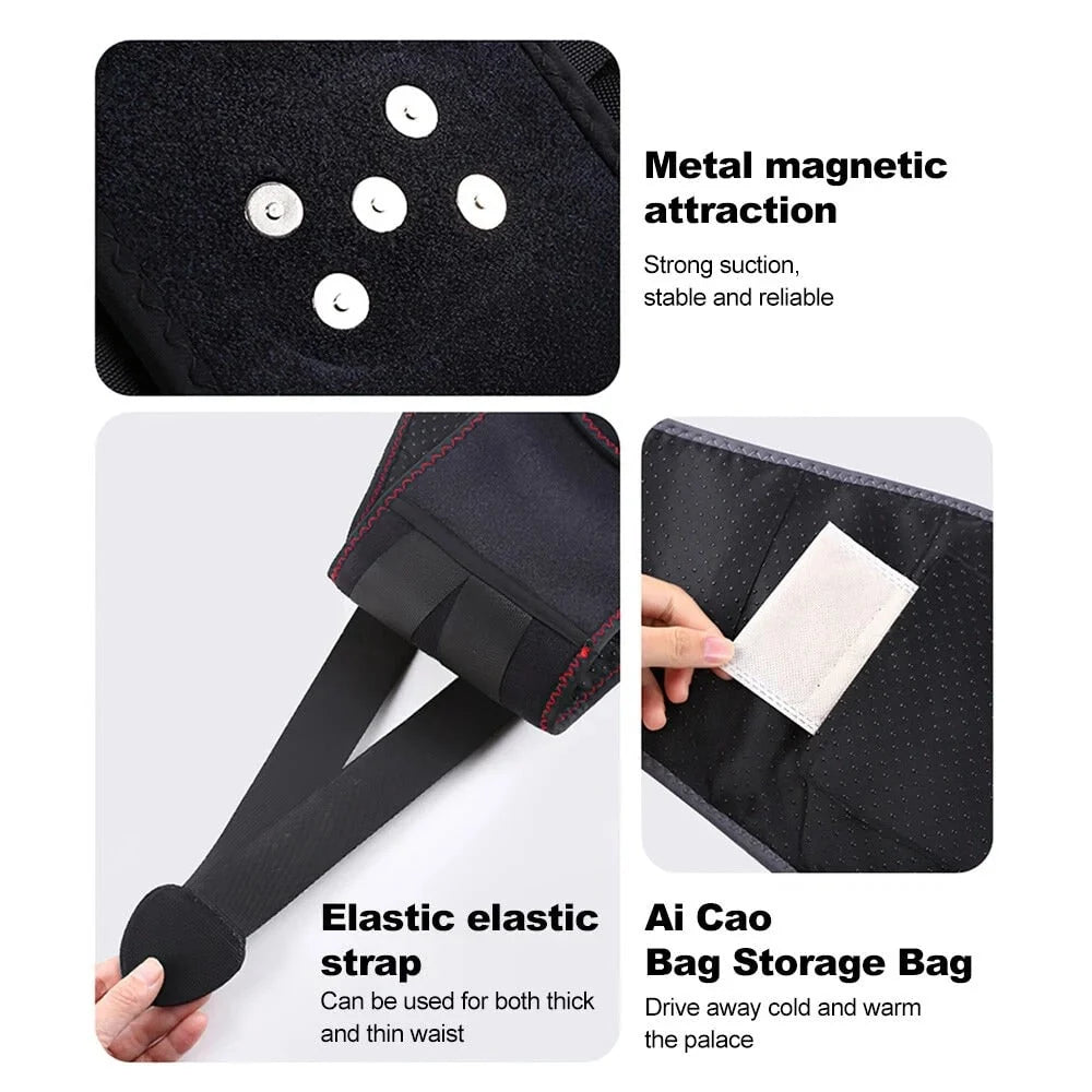 Heated Waist Belt Infrared Heat & Dual Vibration