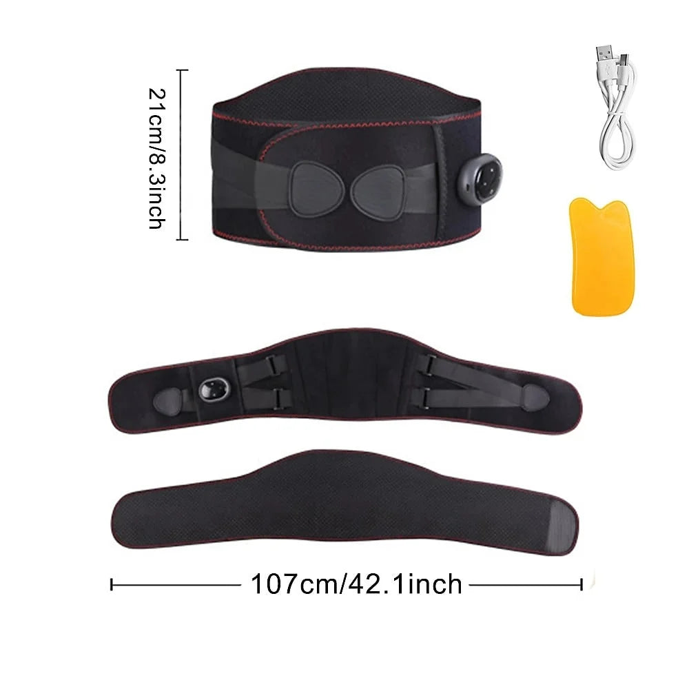 Heated Waist Belt Infrared Heat & Dual Vibration
