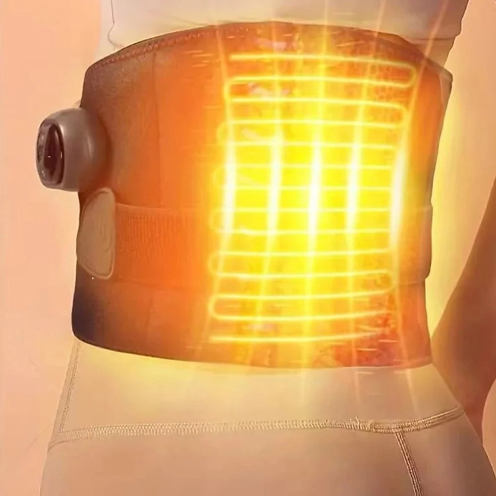 Heated Waist Belt Infrared Heat & Dual Vibration