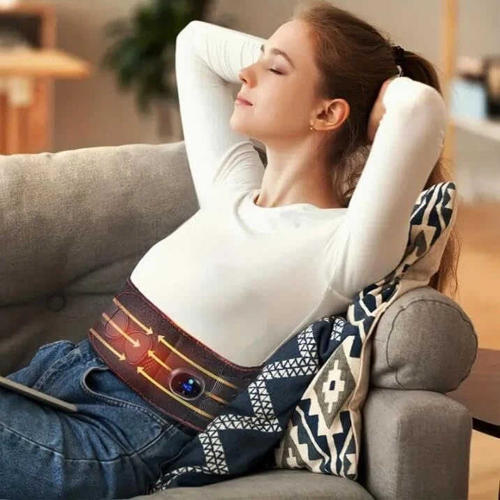 Heated Waist Belt Infrared Heat & Dual Vibration