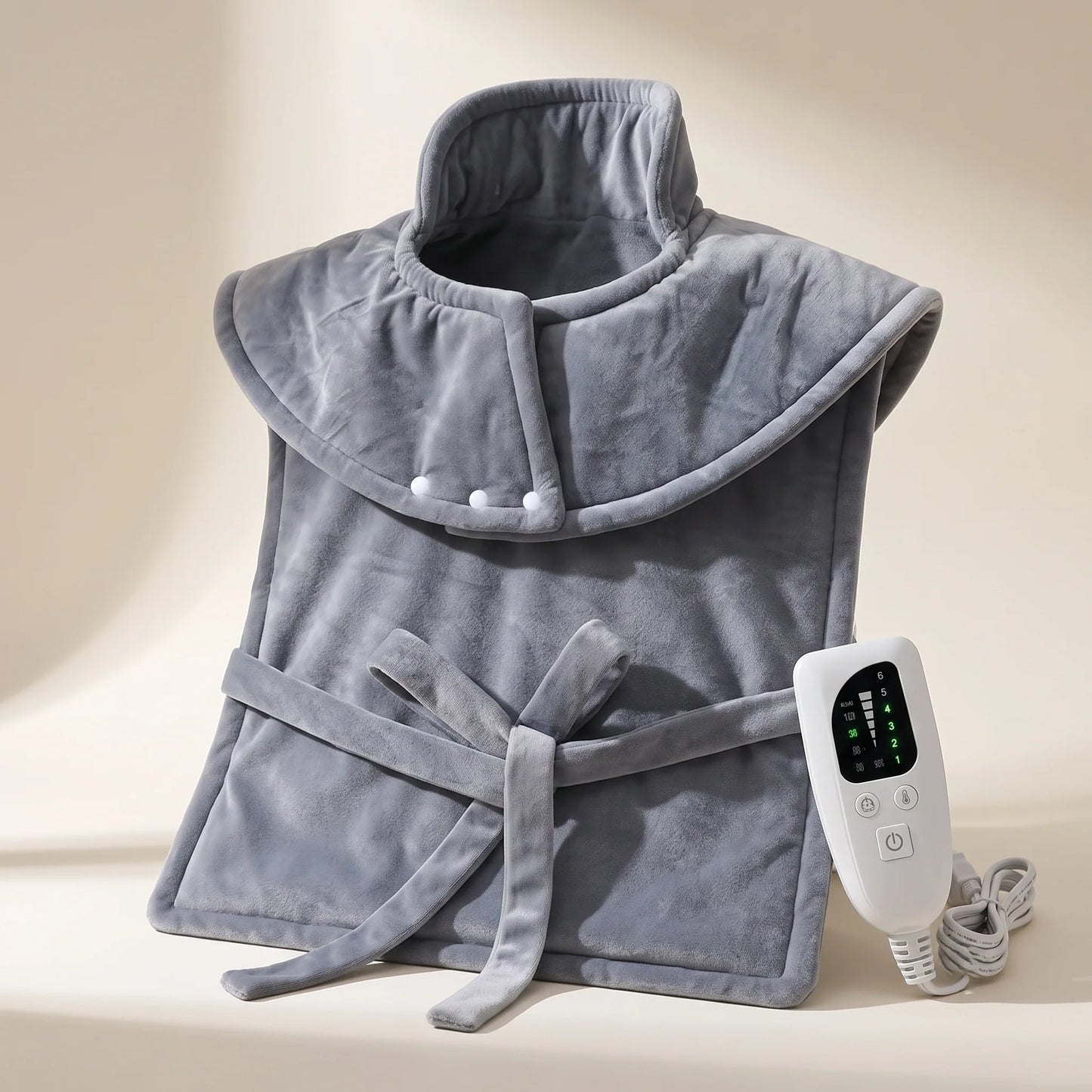 Heated Wrap Adjustable Heat Cordless Neck Shoulder & Back