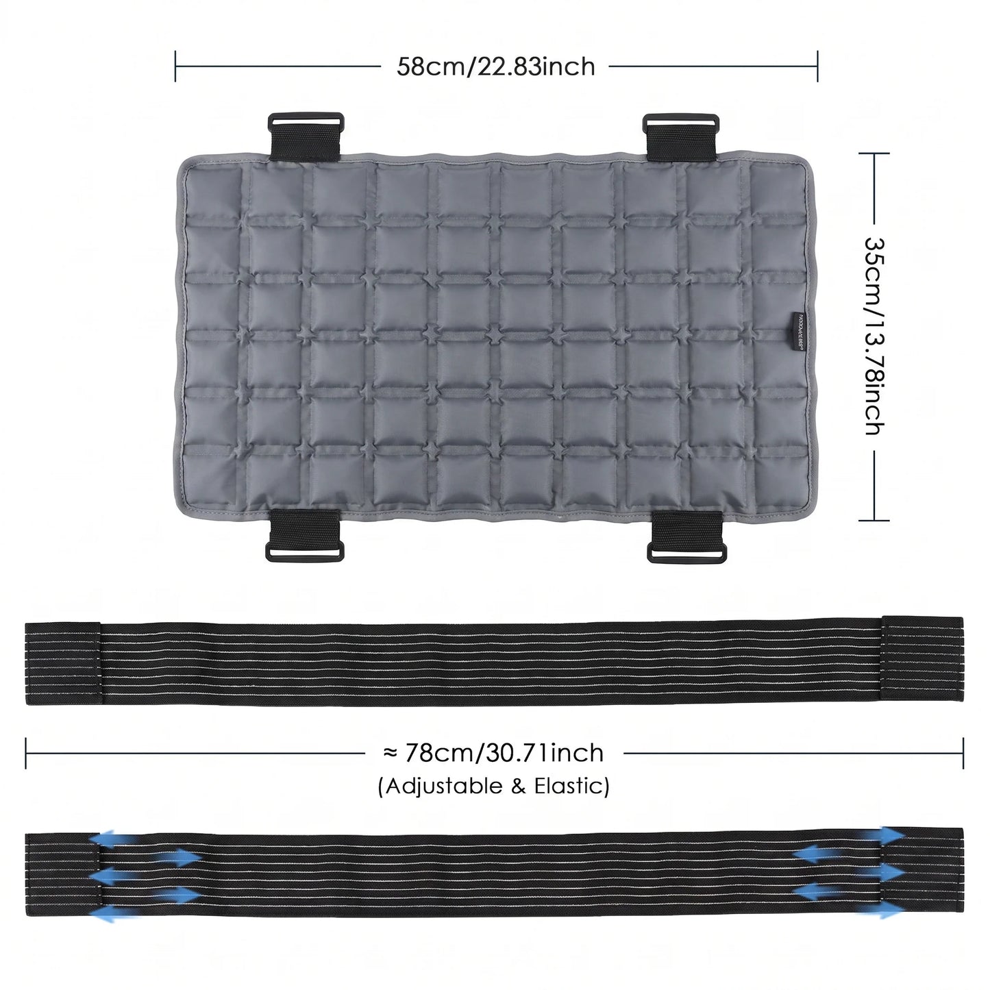 Heating & Cooling Pad Flexible Dual-Mode