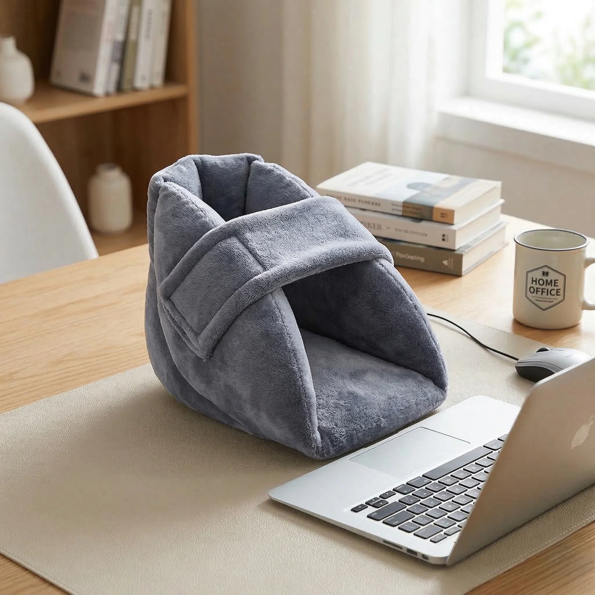 Heel Cushion Pillow Memory Foam All-Day Support Washable Cover