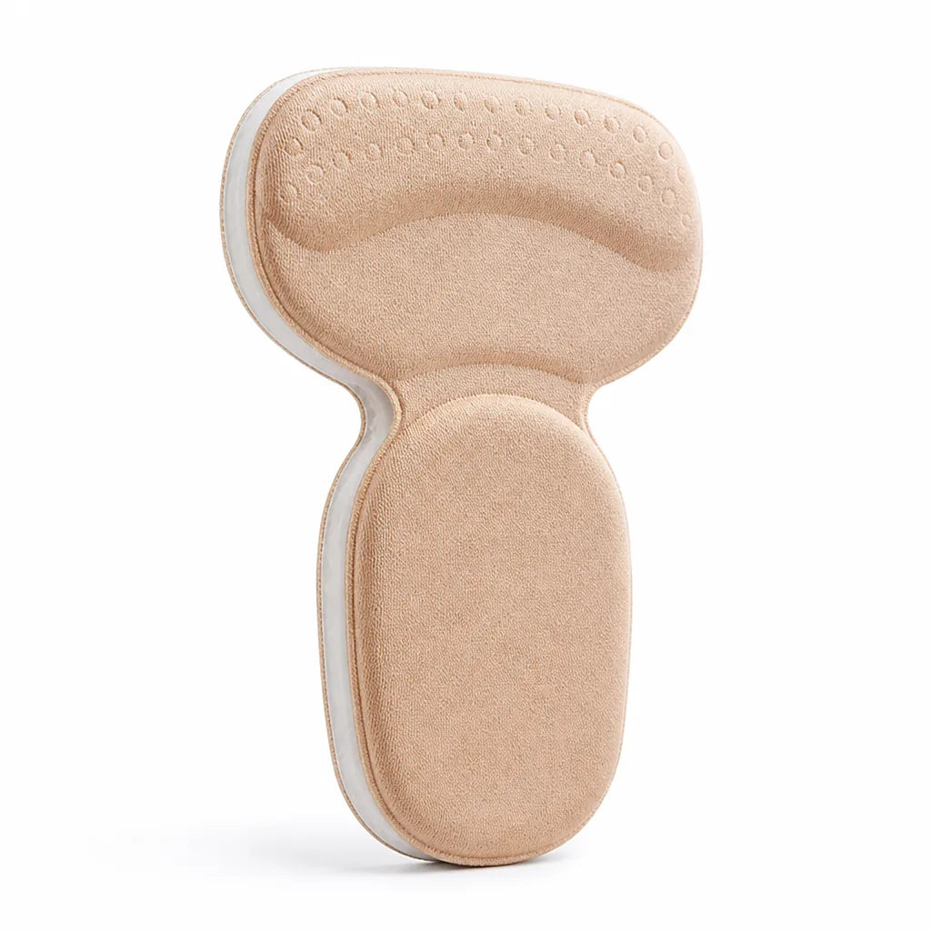 Heel Cushions Shock-Absorbing Anti-Friction Thin Self-Adhesive 4-Pair