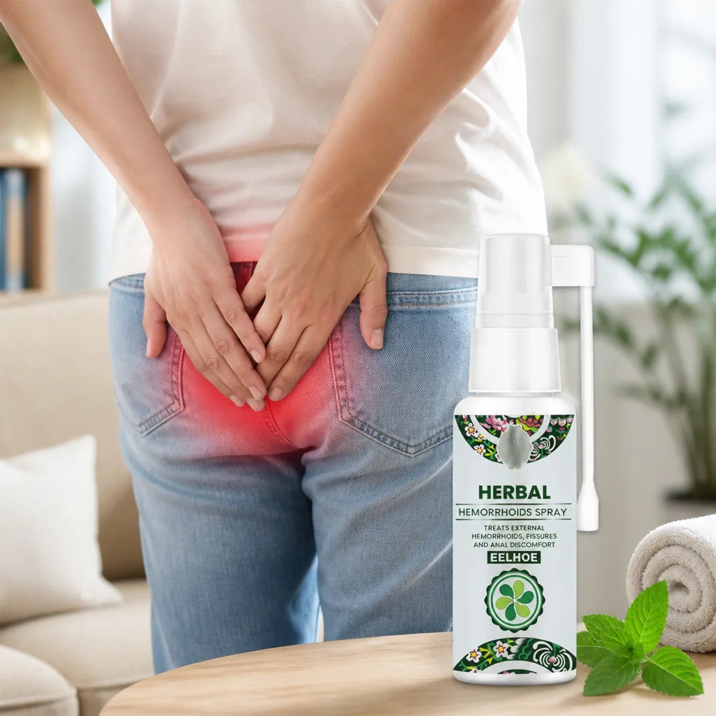 Hemorrhoid Relief Spray Plant-Based Fast-Acting