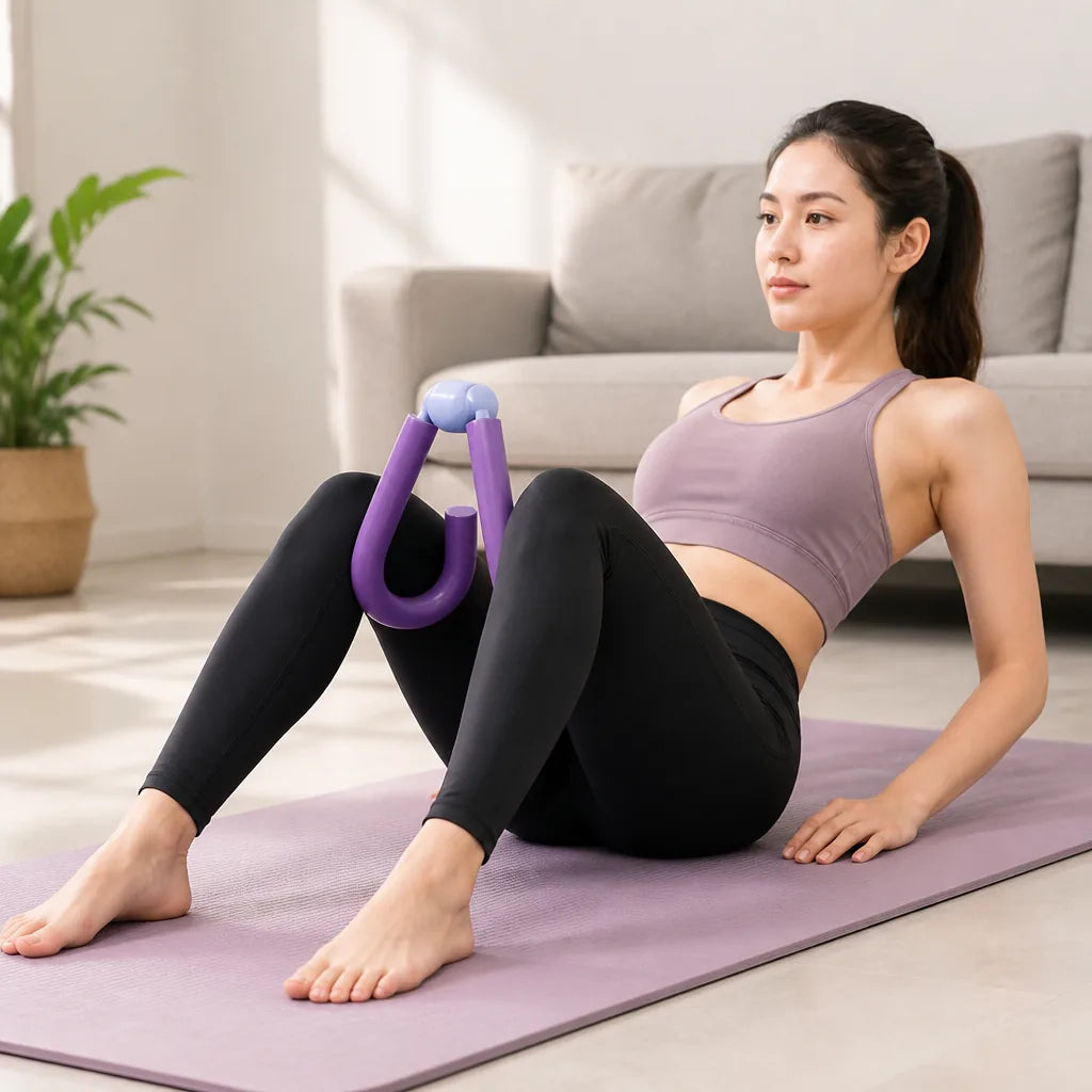 Hip & Leg Trainer Rotating Handles & Bounce-Back Resistance
