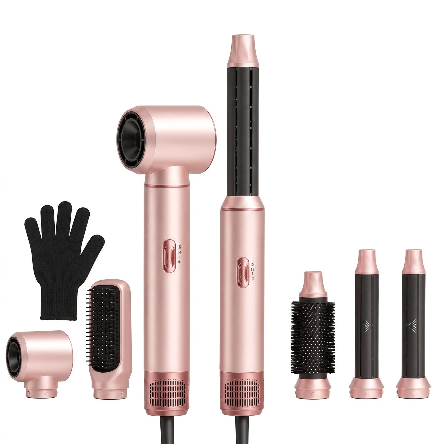 Hot Air Styler 5-In-1 Ionic Ceramic Coated
