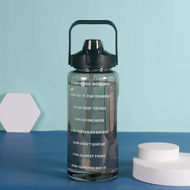 Hydration Bottle 68 Fl Oz BPA-Free Leakproof Flip Straw