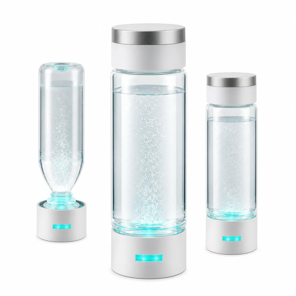 Hydrogen Water Bottle Dual-Mode Drink & Inhale Self-Cleaning