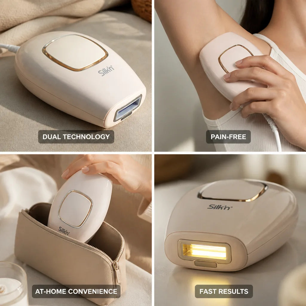 IPL Hair Removal Device Dual IPL & Galvanic Technology