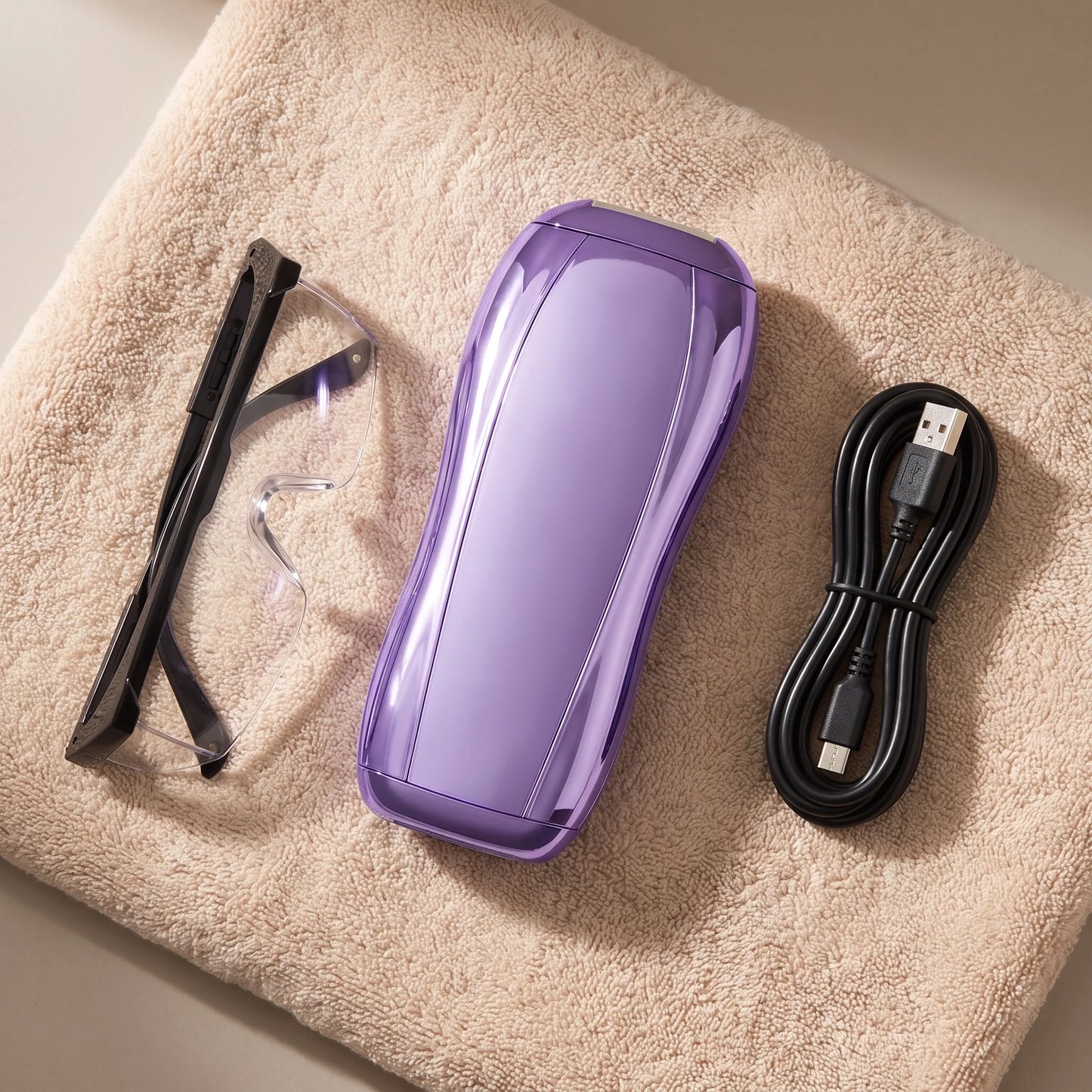 IPL Hair Remover Chilled Contact Plate Adjustable Power