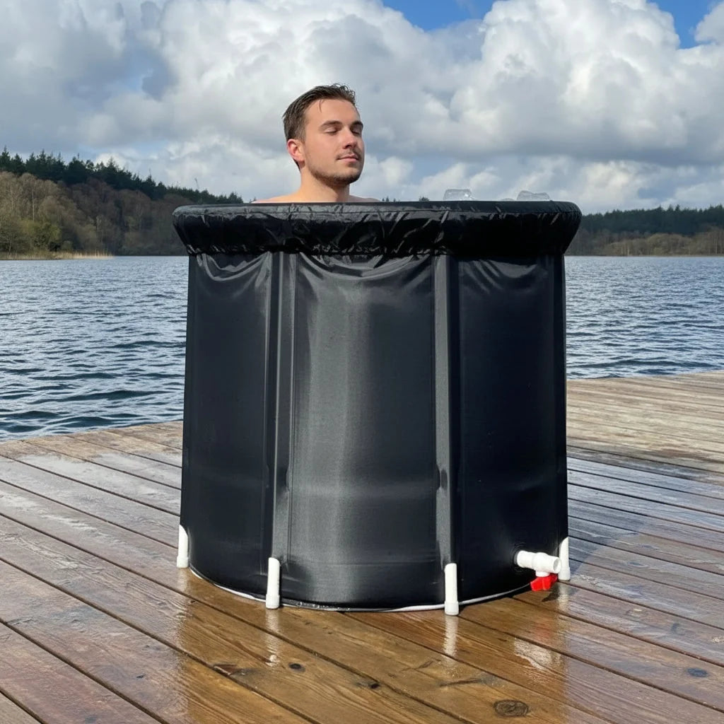 Ice Bath Tub Foldable Insulated Muscle Recovery