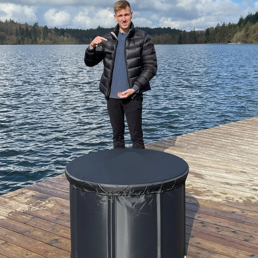 Ice Bath Tub Foldable Insulated Muscle Recovery