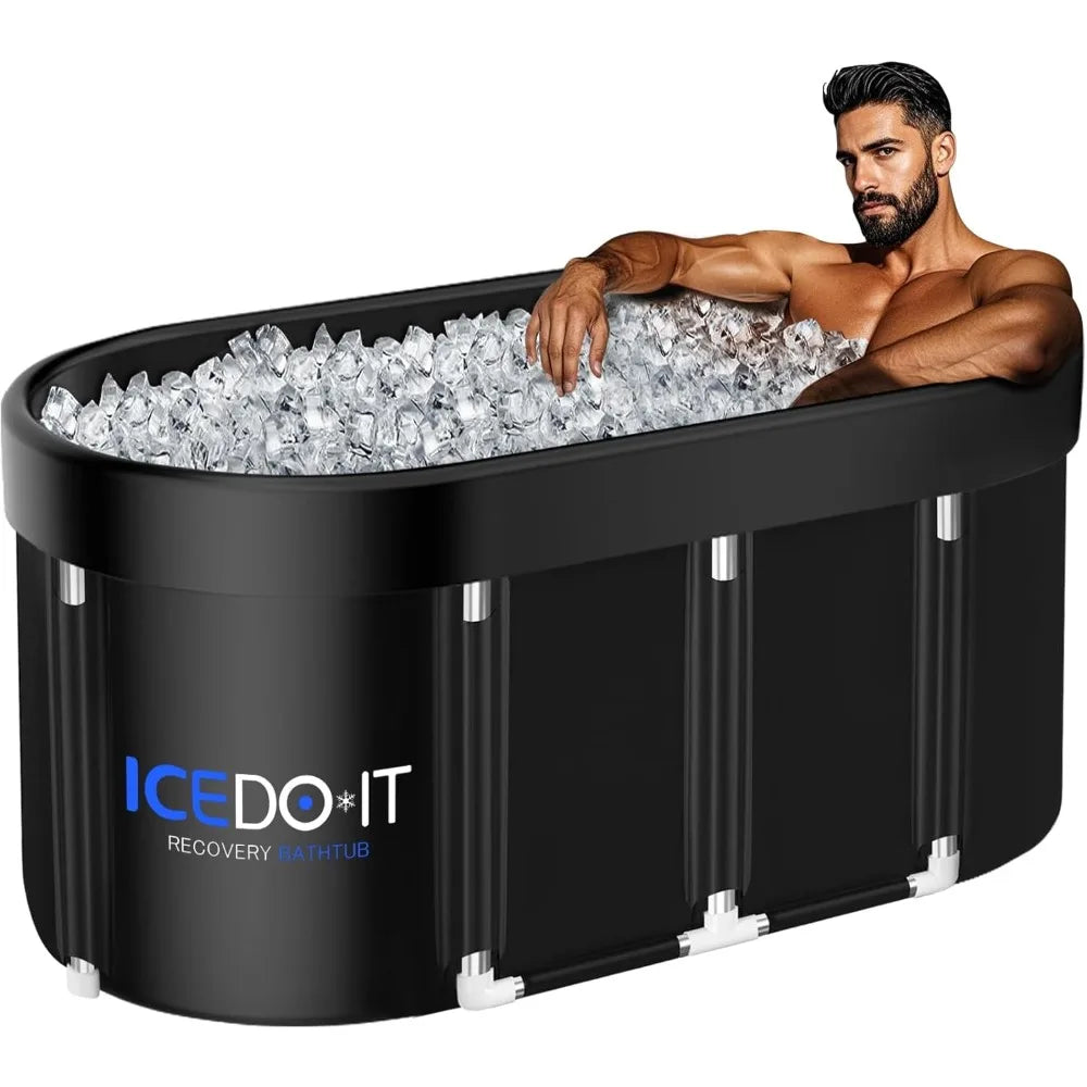 Ice Bath Tub Foldable Six-Layer Insulated 129 Gallon