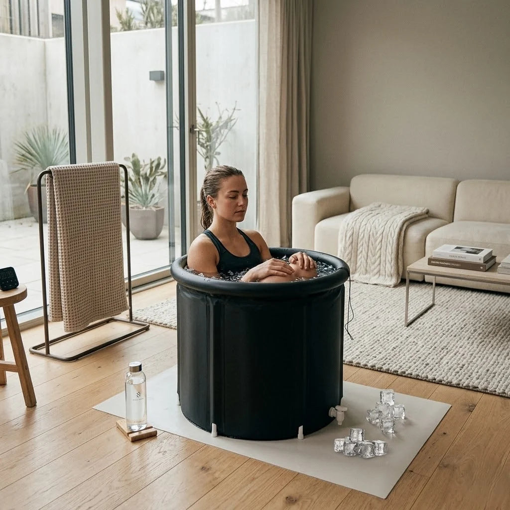 Ice Bath Tub Portable Compact Home Recovery