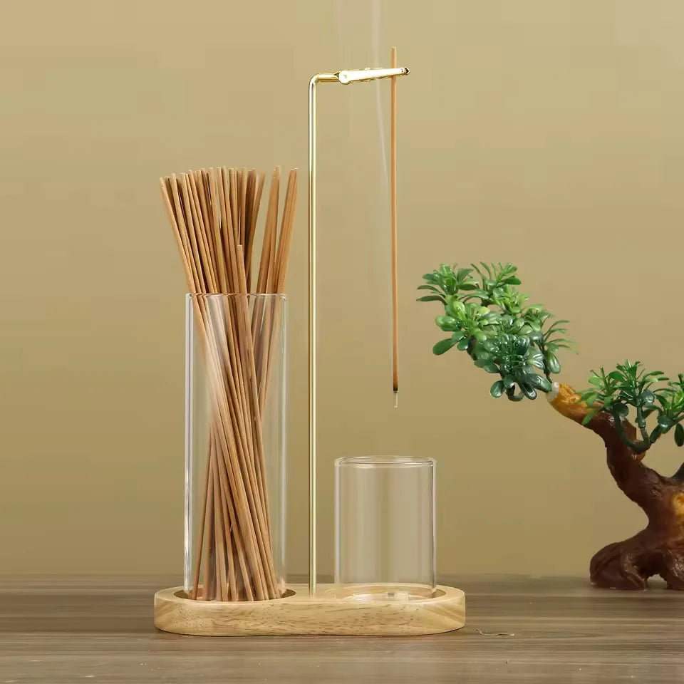Incense Holder Set Ash Catcher Two Color Options