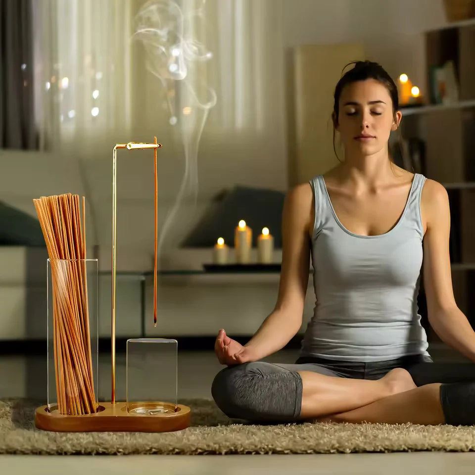 Incense Holder Set Ash Catcher Two Color Options