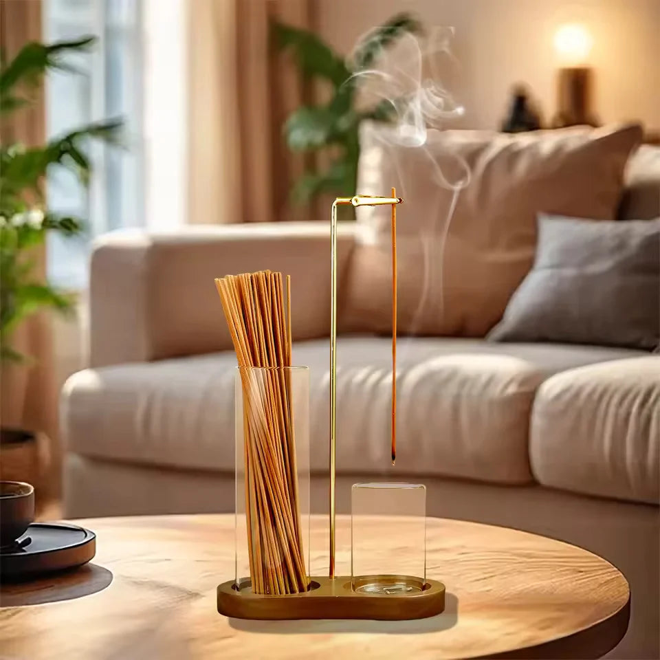 Incense Holder Set Ash Catcher Two Color Options