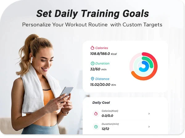 Indoor Bike Quiet Belt Drive Bluetooth App Sync