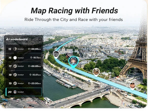 Indoor Bike Quiet Belt Drive Bluetooth App Sync