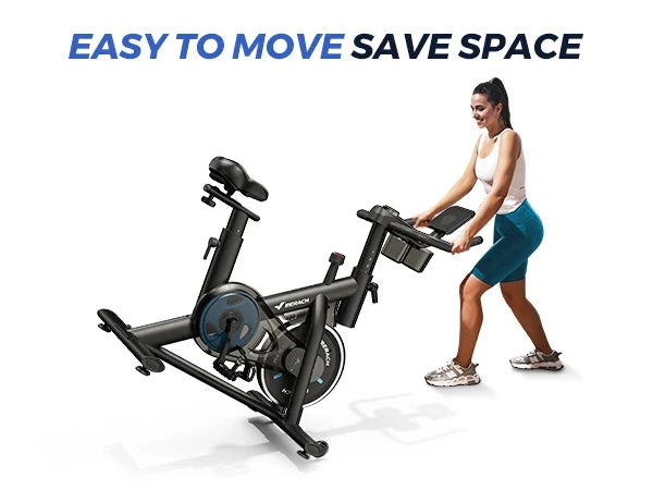 Indoor Bike Quiet Belt Drive Bluetooth App Sync