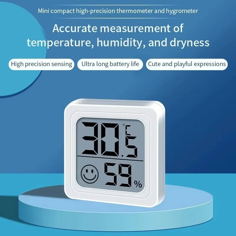 Indoor Climate Monitor LCD Display Accurate Sensors