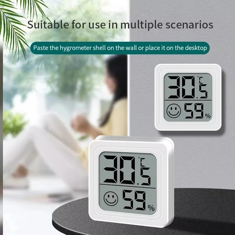 Indoor Climate Monitor LCD Display Accurate Sensors