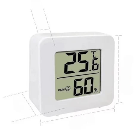 Indoor Climate Monitor LCD Display Accurate Sensors