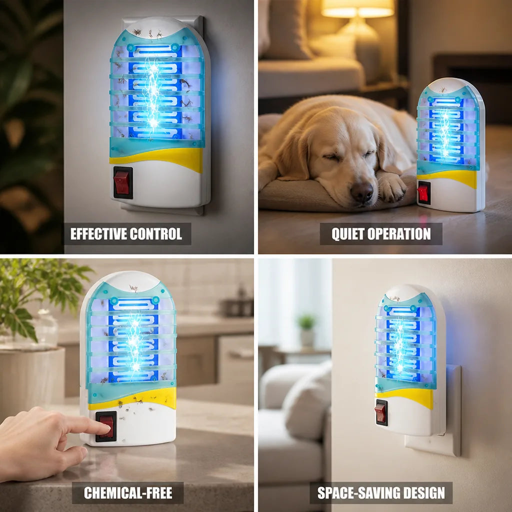 Indoor Mosquito Trap UV Light & Chemical-Free