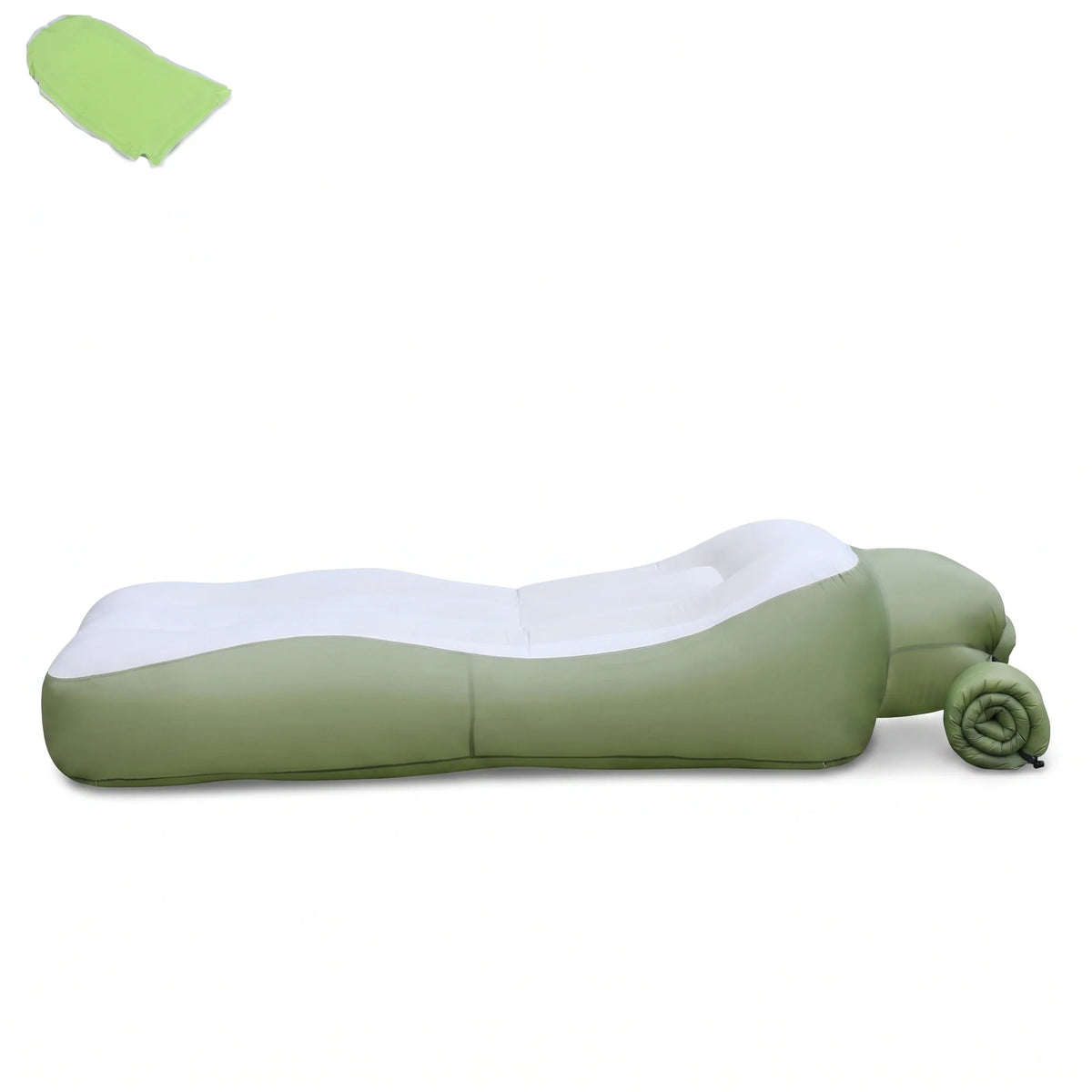 Inflatable Lounger Full-Length Breathable Mesh Center