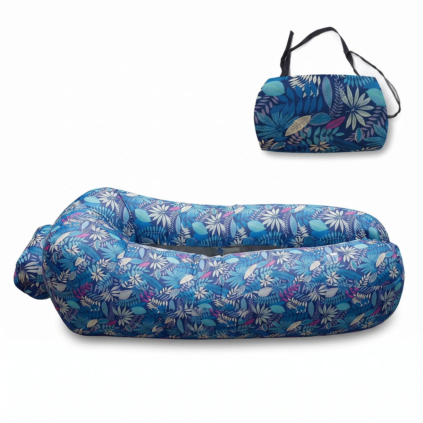 Inflatable Lounger Full-Length Breathable Mesh Center