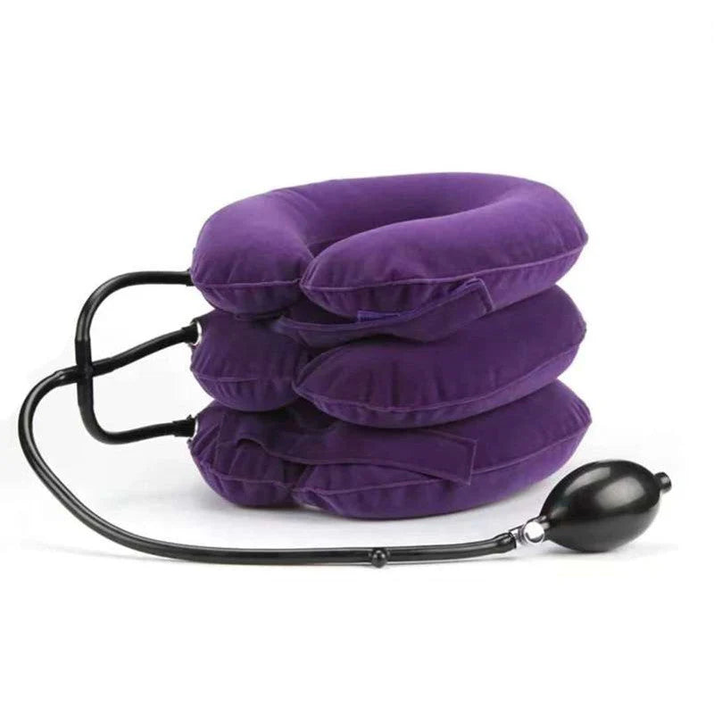 Inflatable Neck Pillow U-Shape & Adjustable Firmness