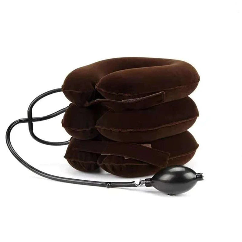 Inflatable Neck Pillow U-Shape & Adjustable Firmness