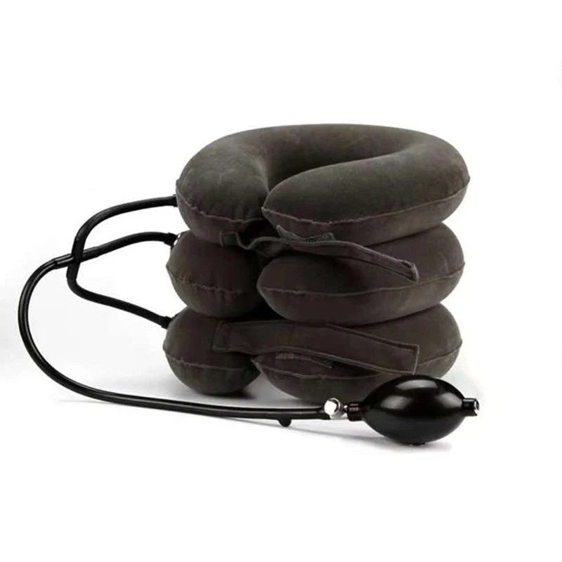 Inflatable Neck Pillow U-Shape & Adjustable Firmness