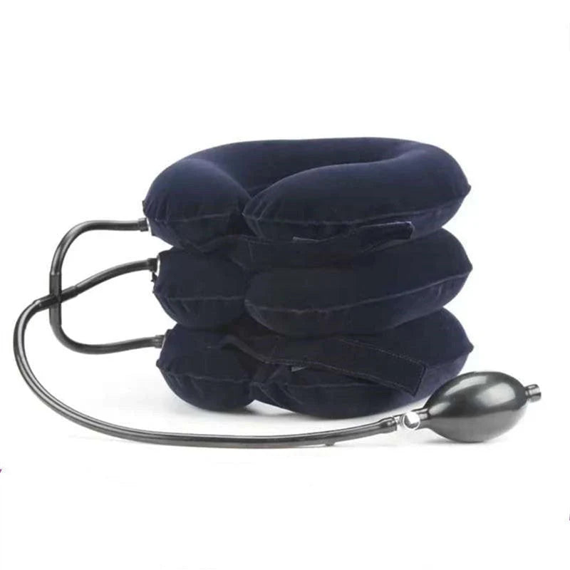 Inflatable Neck Pillow U-Shape & Adjustable Firmness