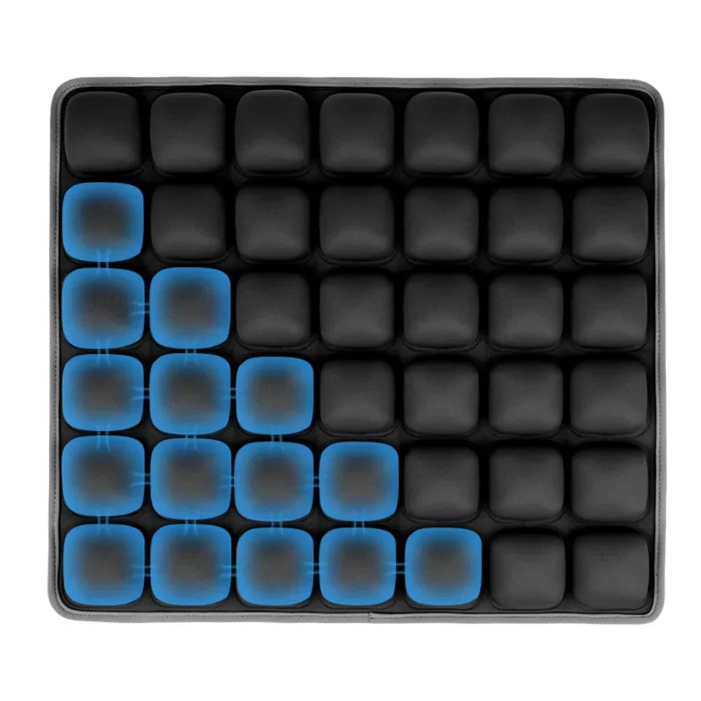 Inflatable Seat Cushion Adjustable Firmness Pressure Relief