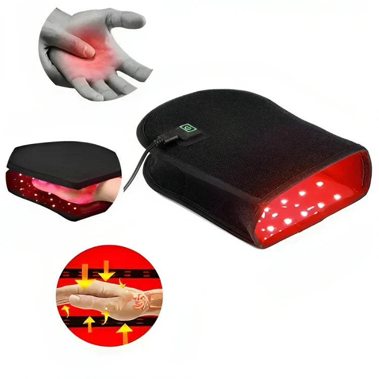 Infrared Therapy Gloves 660nm Rechargeable Ergonomic Fit