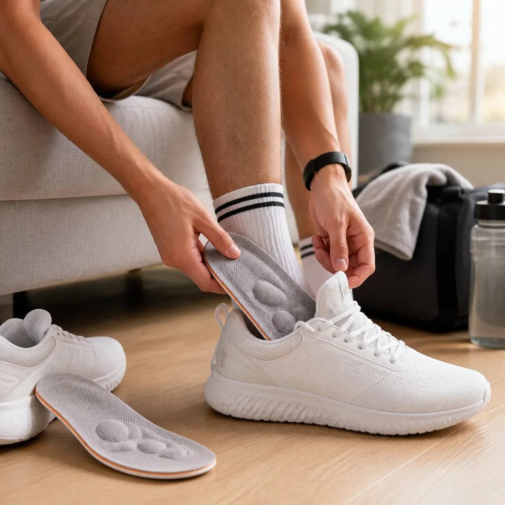 Insoles Shock-Absorbing Arch Support & Deep Heel Cushion